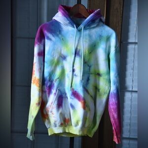 Rainbow Tie-Dyed Hoodie